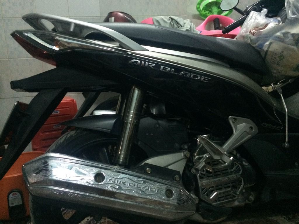 air blade đen bạc ,rất mới ngay chủ, bstp - 1