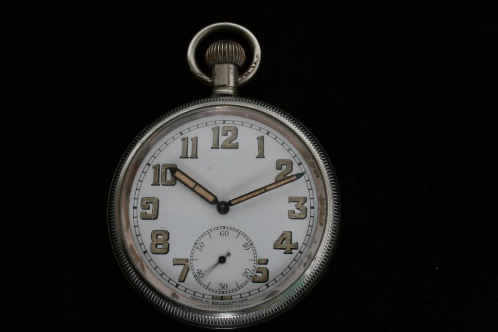 Pocket watch markings