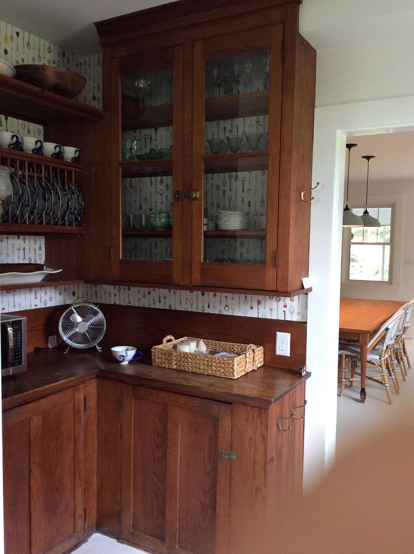 My Unfitted Unmatched Beachhouse Vintage Kitchen