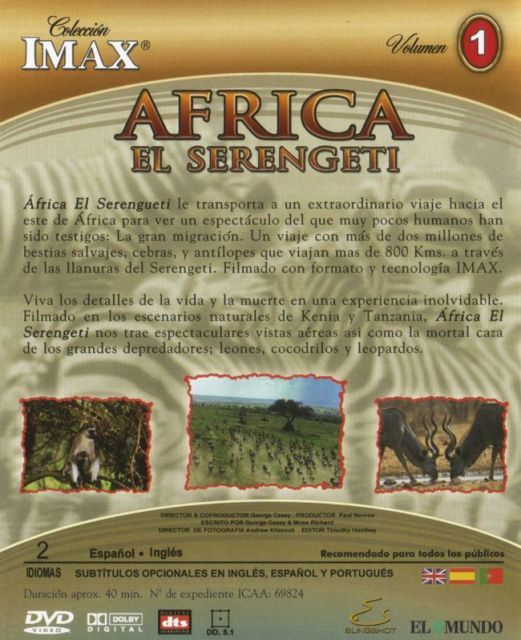 S2 2 - África: El Serengueti [IMAX] (2003) [DVD5]
