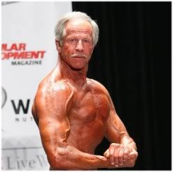 Older bodybuilder