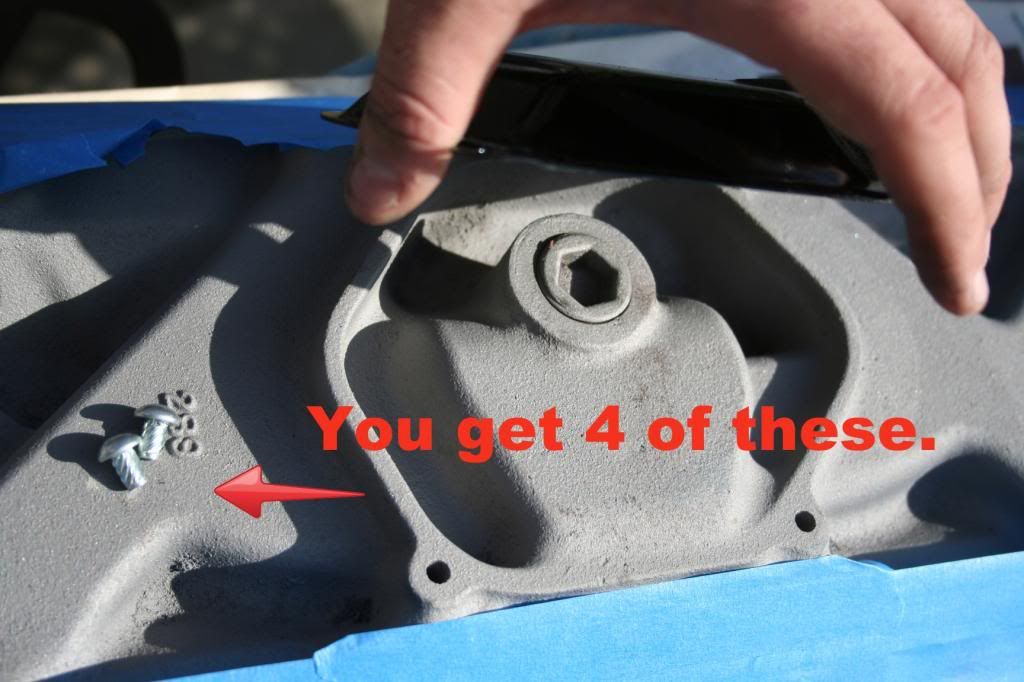 Drive Rivets for Mustang Intake Manifold Heat Shield Baffle Vintage