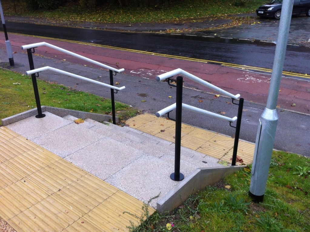 External metal handrails Sheffield