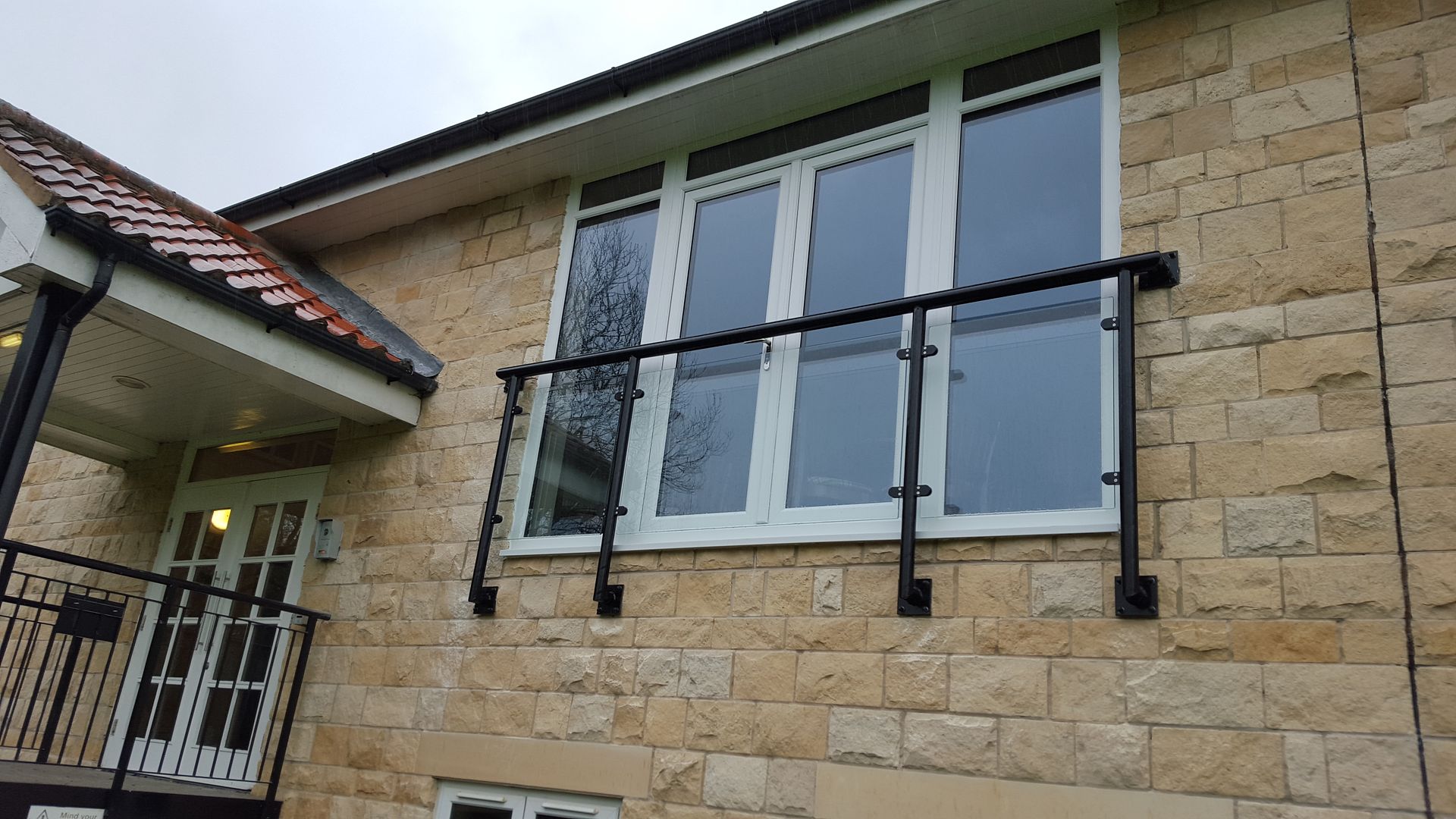 Large span glass juliet balcony Doncaster