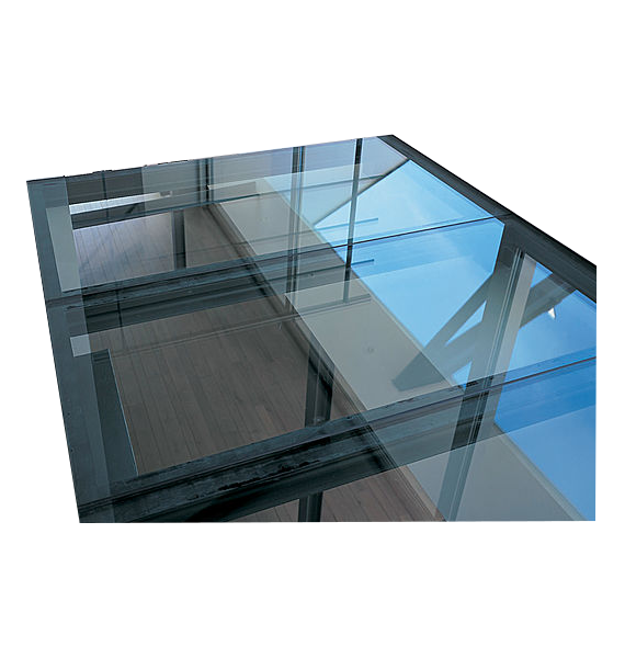 Walk on structural floor glass panels online prices