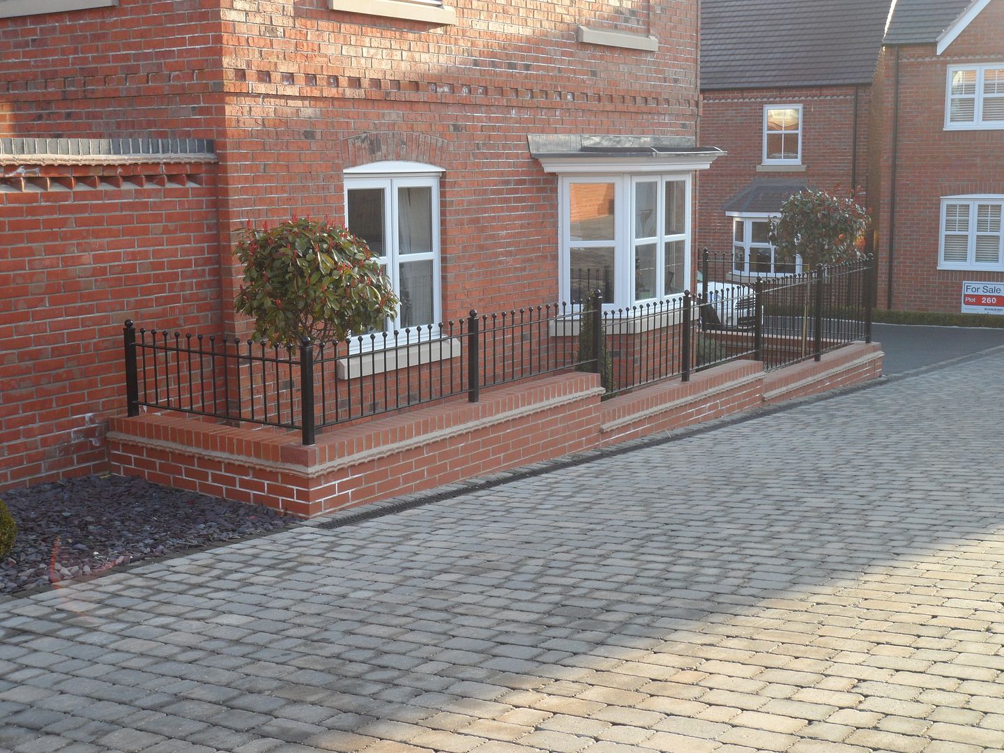 wrought iron metal railings and gate design leicester uk