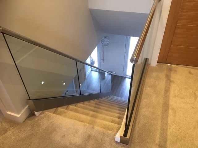 Frameless Staircase Balustrades