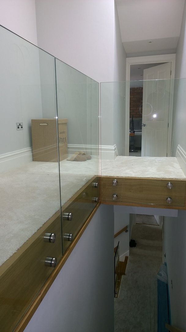 structural glass staircase balustrade laminated toughened uk