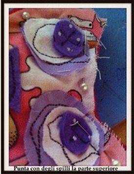  Tutorial gufetto porta pigiama sacchetto cucito a mano istruzioni per cucire uno scalda pancino ripieno di noccioli di ciliegia fiorellini secchi di lavanda calmare i bambini neonato cucito creativo