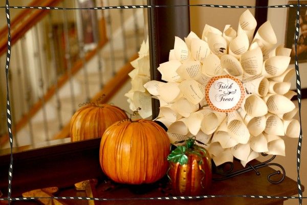  ghirlanda di foglie per l’autunnoProgetto fai da te per halloween decorazioni per la casa home décor 