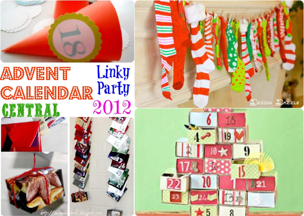 raccolta di calendari dell'avvento, advent calendar, fai da te, progetti natale 2012