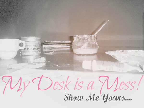my desk is a mess header