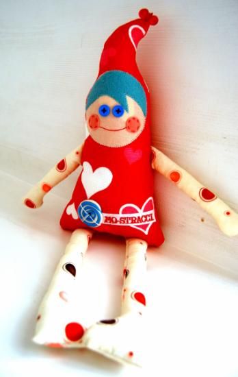  Bambola fatta a mano, handmade, giocattolo naturale, mateiale di recupero, doll handmade, rag doll, bambola di stoffa, bambola di pezza 