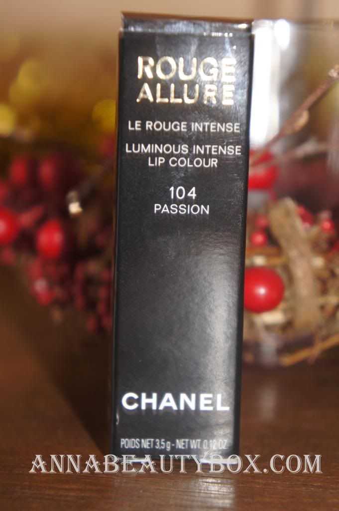 chanel rouge allure 104 passion