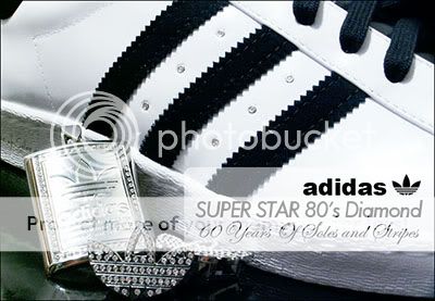 ADIDAS ORIGINALS SUPERSTARS 80s 60TH ANNIVERSARY DIAMOND PACK  