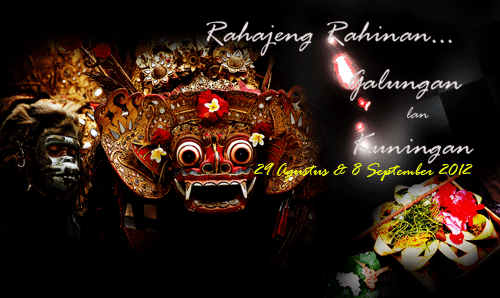 rahajeng galungan lan kuningan