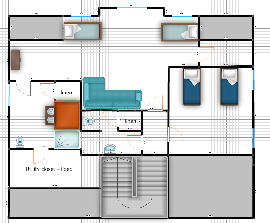 Third floor layout