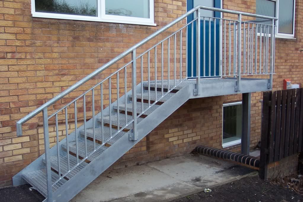 basic metal stair