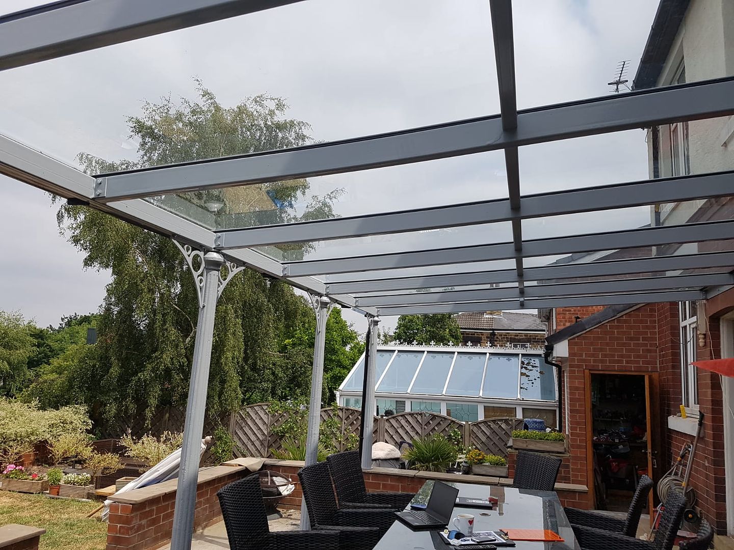 Glass Canopy Veranda